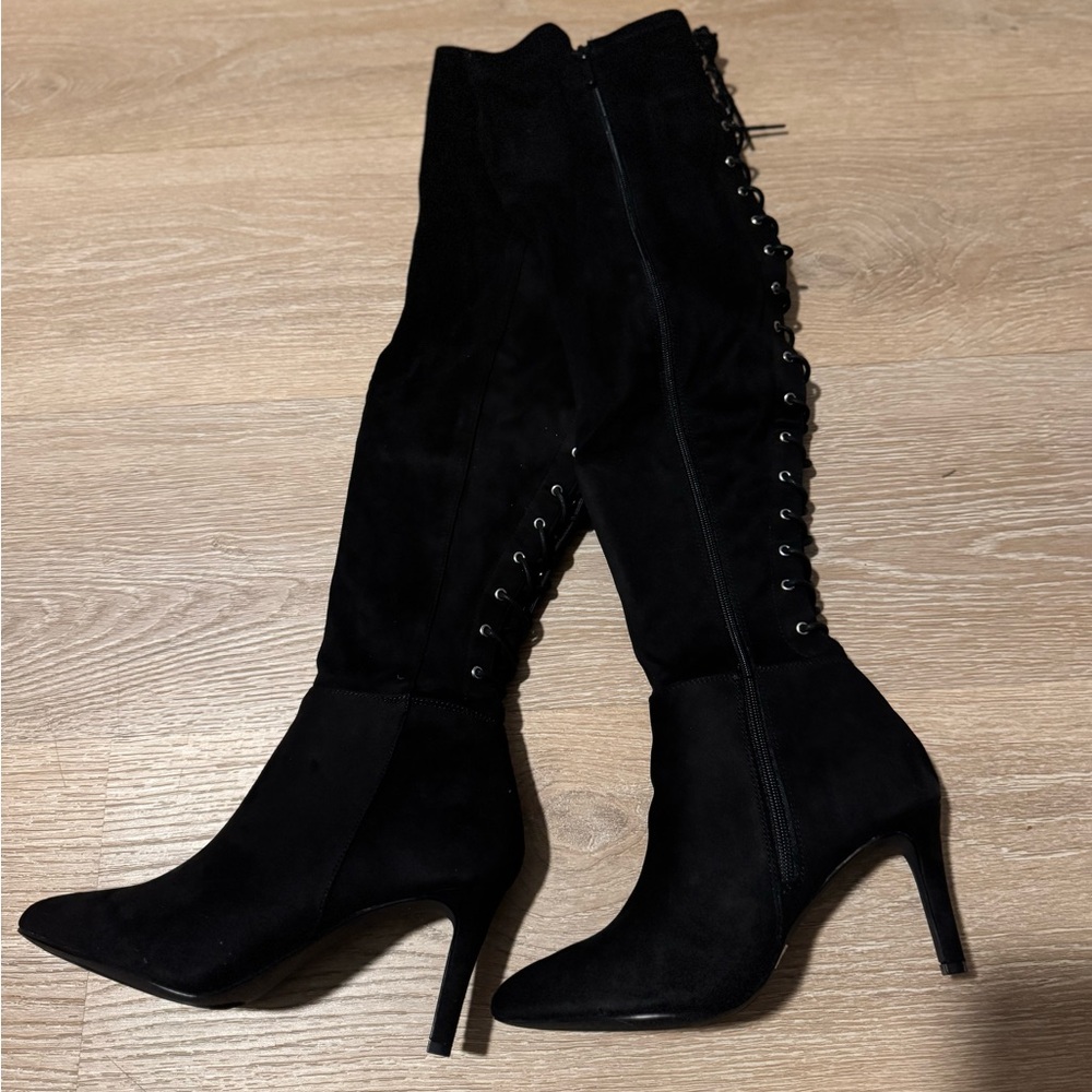Torrid Elegant Black Knee-High Women's Boots